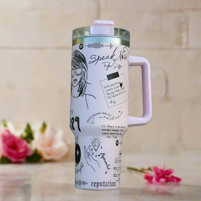 Taylor Swift Printed Limited Edition Insulated Tumbler