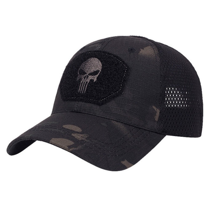 Outdoor Camping Skull Hat