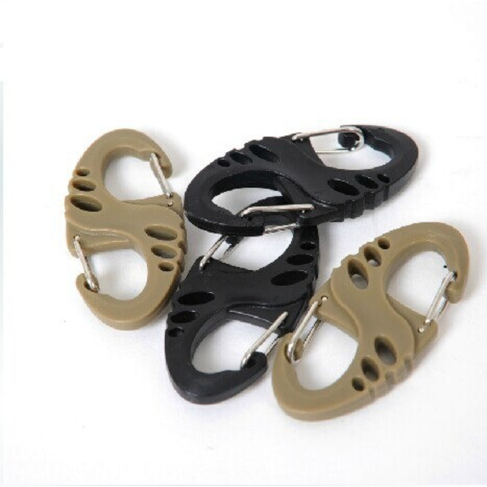 S Shape Snap Clip Key Chain