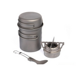 Camping Cookware Set With Stove