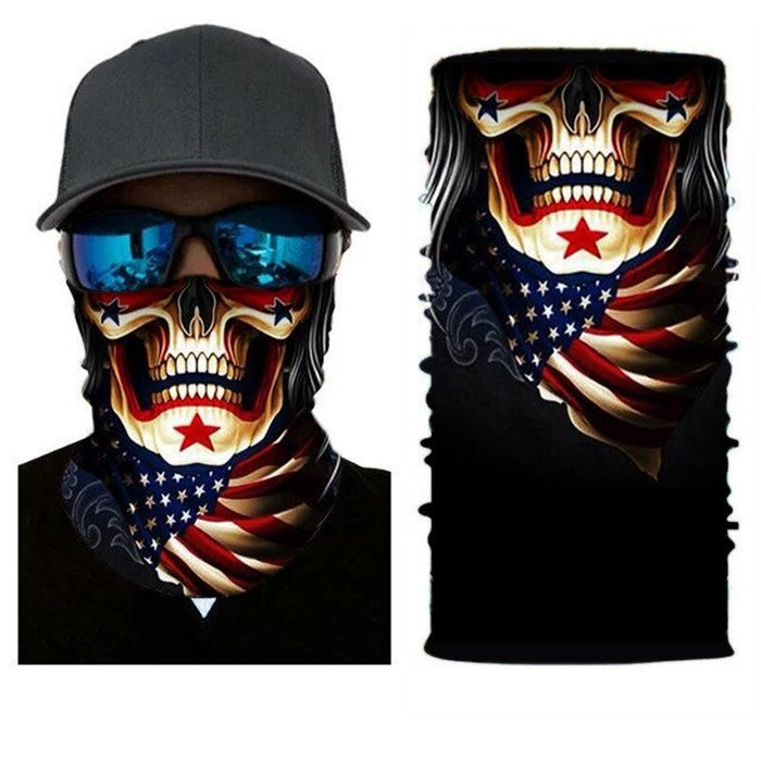 Outdoor Seamless Bandanas Neck Gaiter Buffs Face Mask