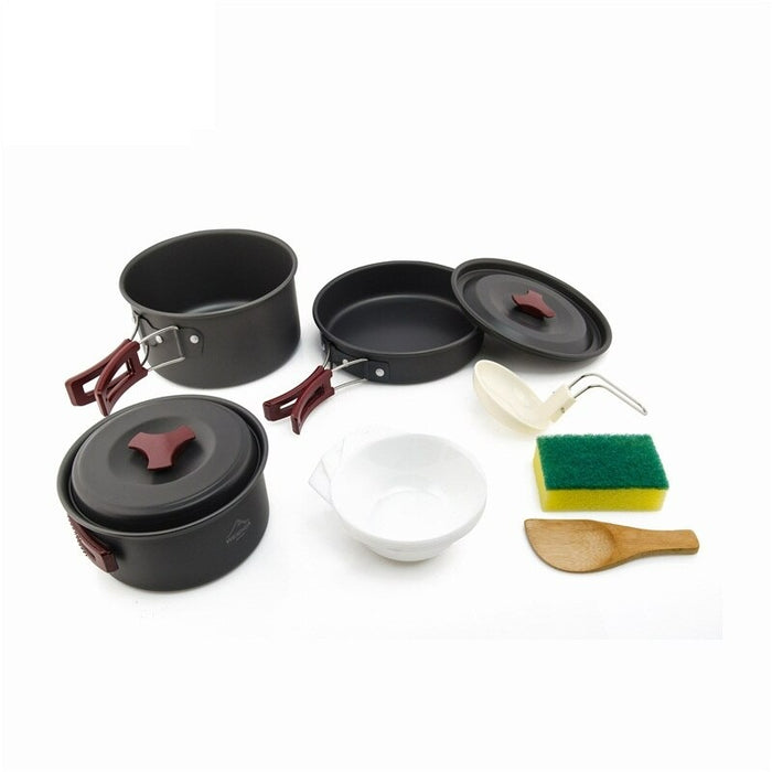 Camping Outdoor Cookware Set Collection