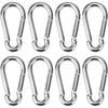 Aluminum Alloy D-Ring Buckle Spring Carabiners