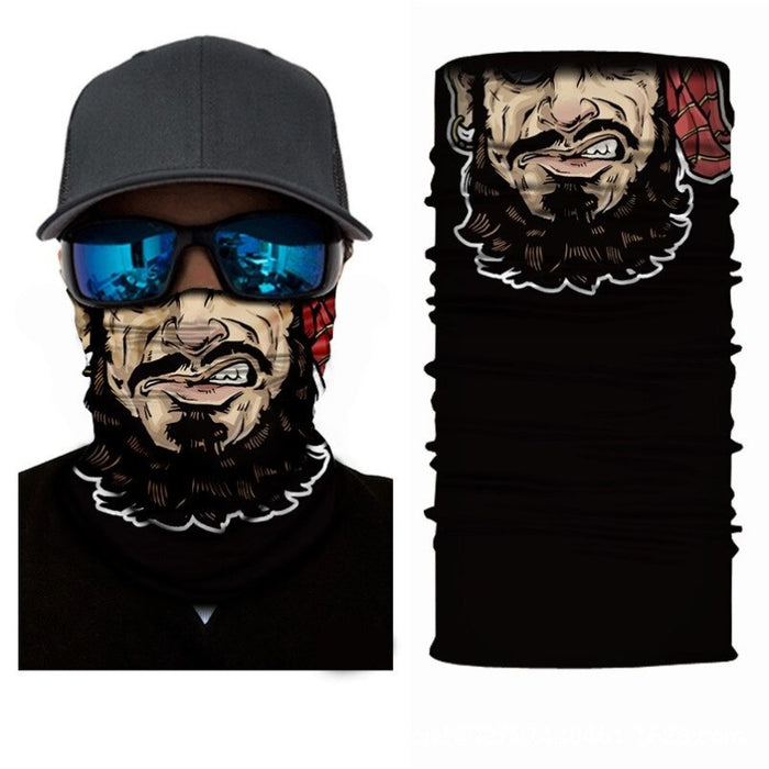 Outdoor Seamless Bandanas Neck Gaiter Buffs Face Mask