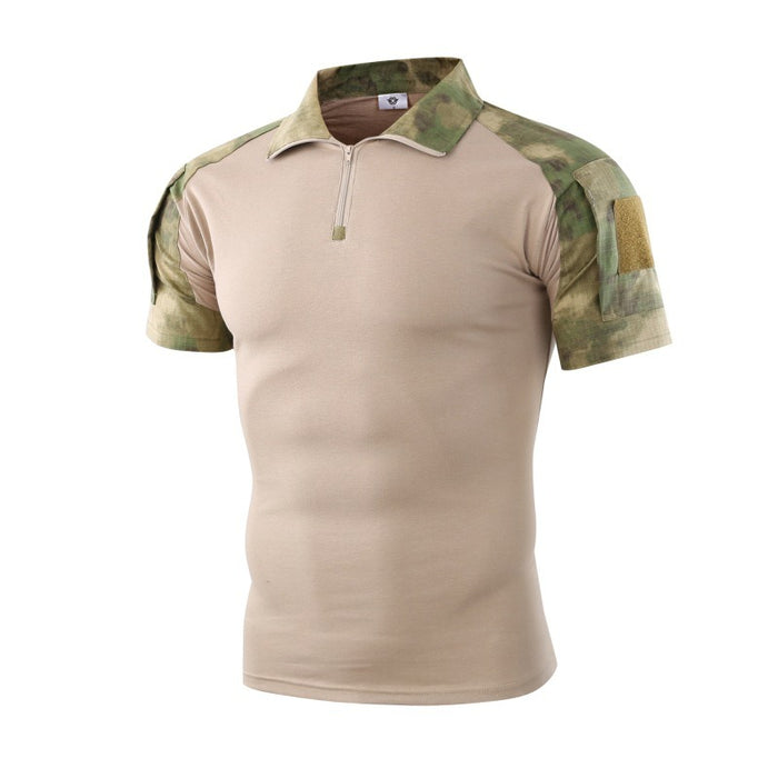 Men's Outdoor Tactical Military Camouflage T-shirt