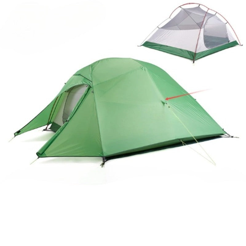 Waterproof 3 Person Ultralight Nylon Camping Tent