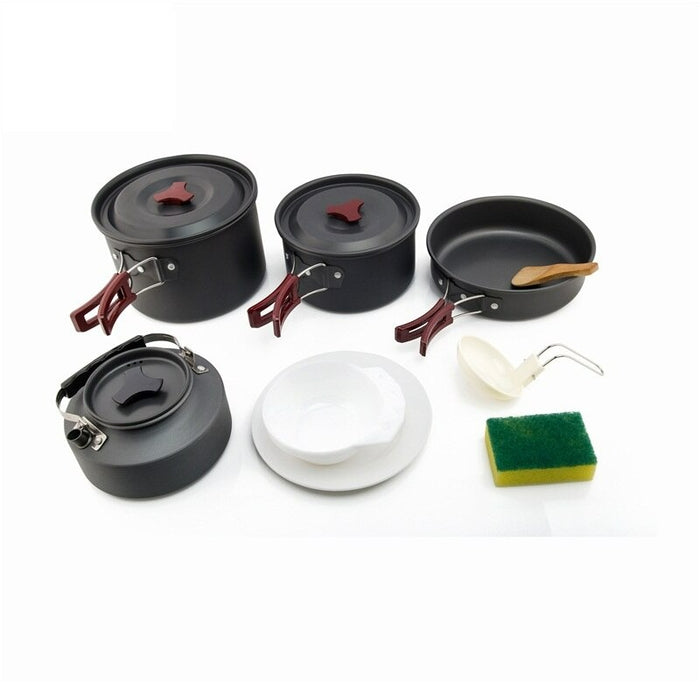 Camping Outdoor Cookware Set Collection