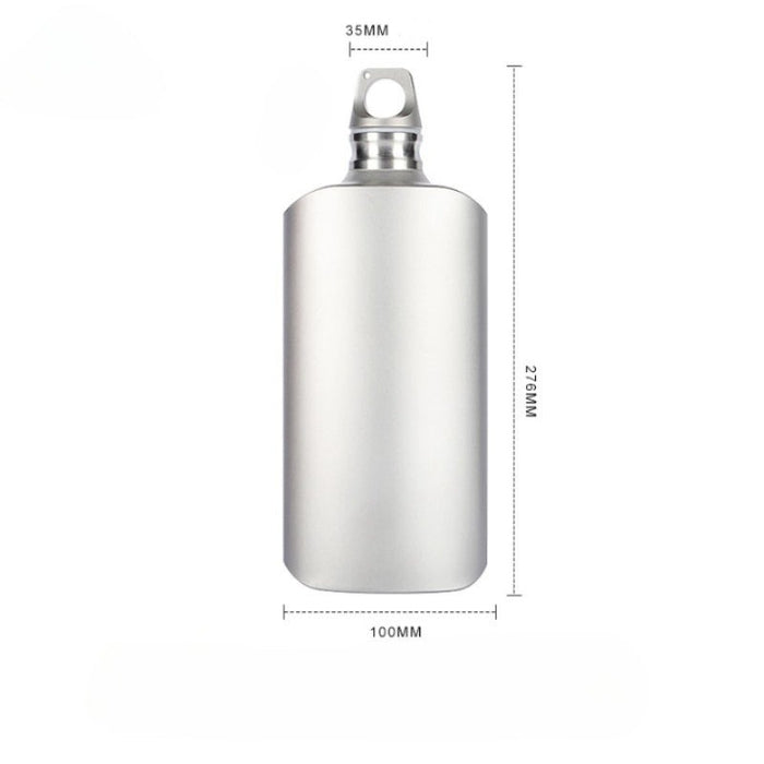 Titanium Water Wine Coffee Tea Bottle Flask