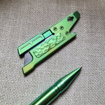 Titanium Alloy Pocket Tactical Paper Cutter Knife