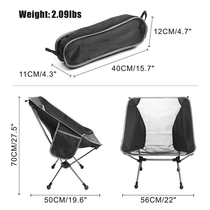 Superhard High-Load Outdoor Camping Portable Folding Chair