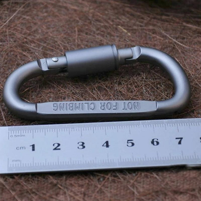 6 Pcs Carabiner Travel Kit Camping Equipment