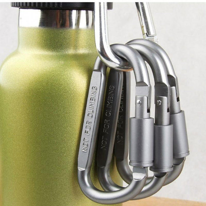 6 Pcs Carabiner Travel Kit Camping Equipment