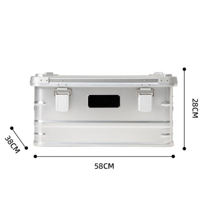 47L Aluminum Alloy Outdoor Camping Storage Box