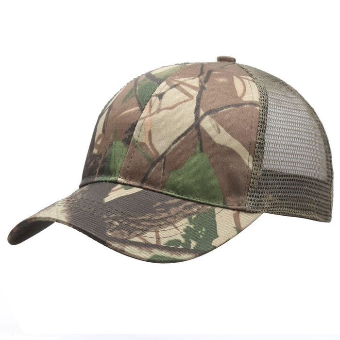 Unisex Outdoor Sun Protection Casual Camo Sports Cap