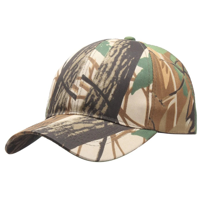 Unisex Outdoor Sun Protection Casual Camo Sports Cap