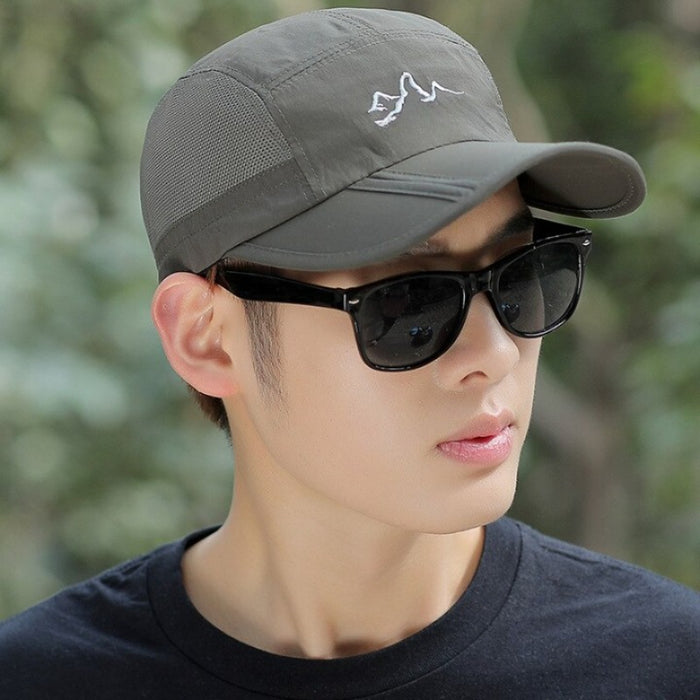 Unisex Ultra-Thin Breathable Folding Baseball Cap