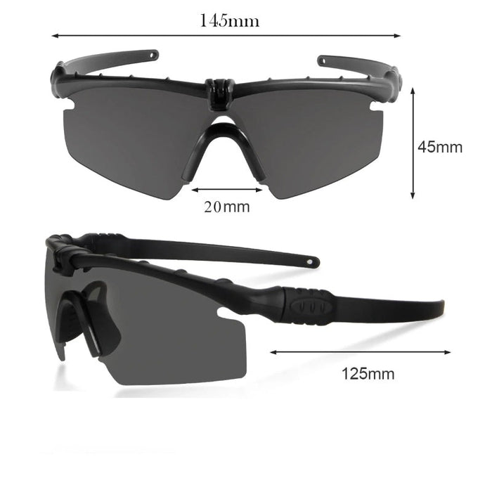 Army Ballistic Protection Military Hiking Glasses