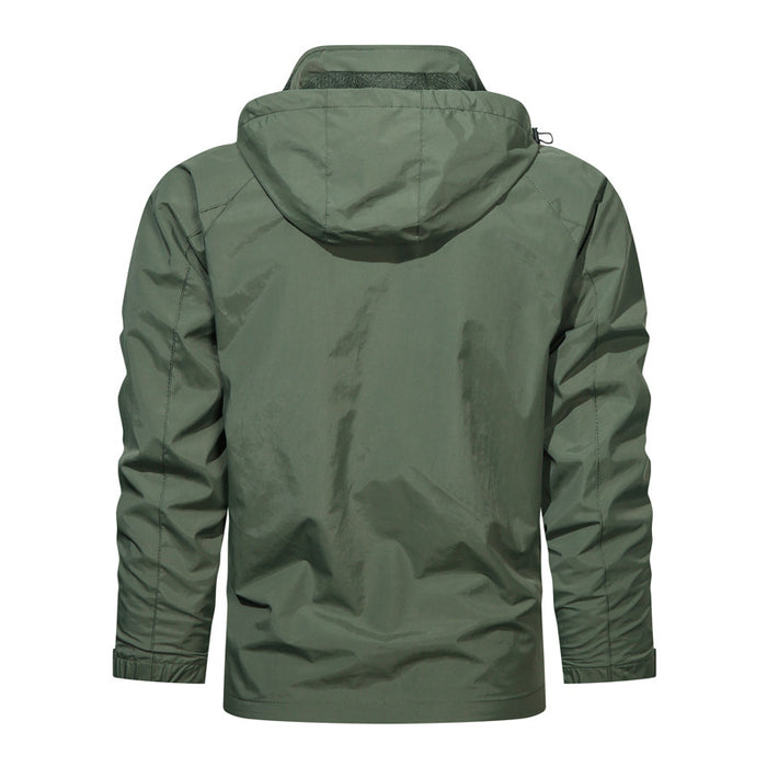 Men Waterproof Camping Military Jacket