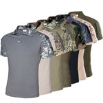 Men's Outdoor Tactical Military Camouflage T-shirt