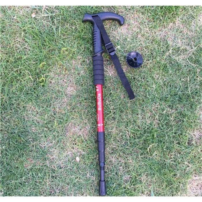 Adjustable Hiking Canes Telescopic Crutch