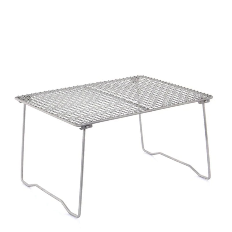 BBQ Grill Net With Folding Legs