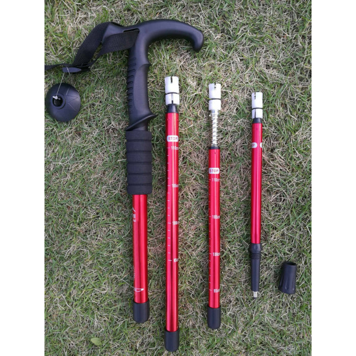 Adjustable Hiking Canes Telescopic Crutch