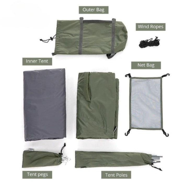 Waterproof Winter Double Layer Skirt Tent