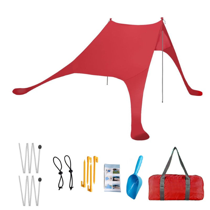 Large Beach Canopy With Sandbag Outdoor Tent