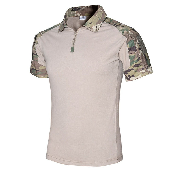 Men's Outdoor Tactical Military Camouflage T-shirt