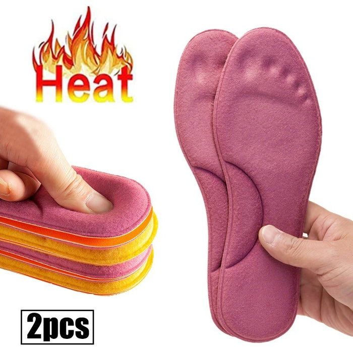 Self Heated Thermal Insoles For Feet