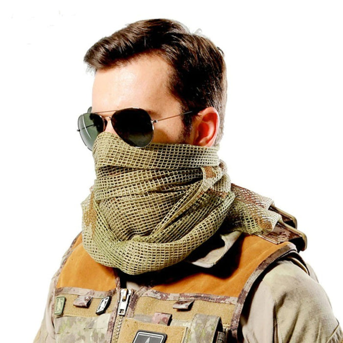 Military Tactical Arab Desert Shemagh Scarf Head Wrap