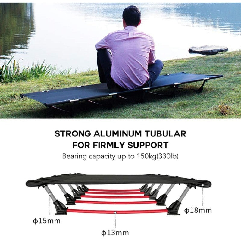 Ultralight Folding Cot Bed For Outdoor Travel Camping