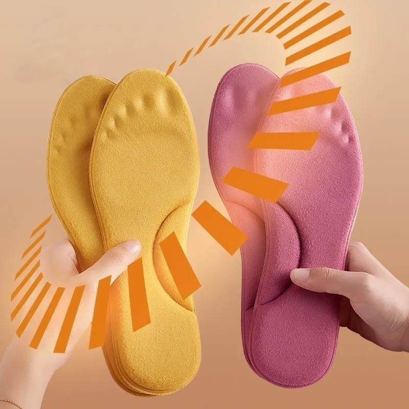 Self Heated Thermal Insoles For Feet