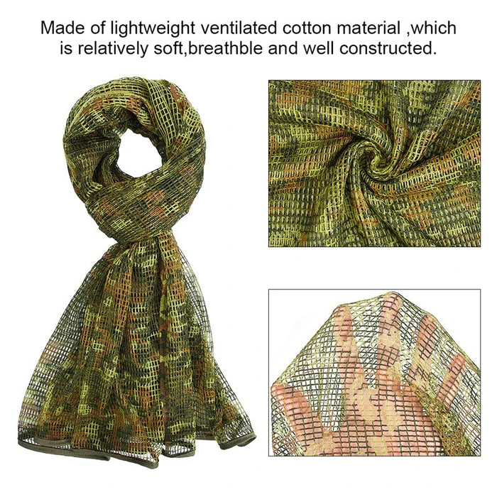 Military Tactical Arab Desert Shemagh Scarf Head Wrap