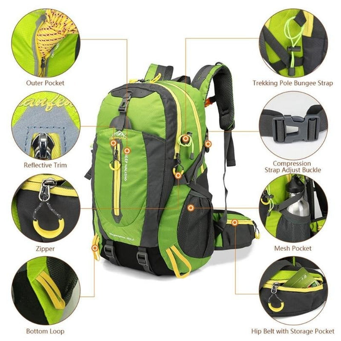 Travel Waterproof Climbing Backpack