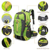 Travel Waterproof Climbing Backpack With Rain-Cover