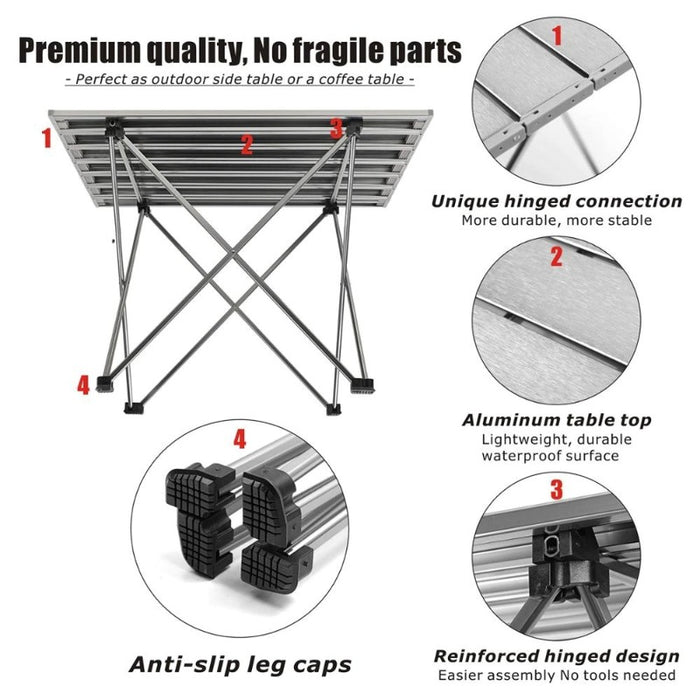 Portable Camping Folding Table Desk