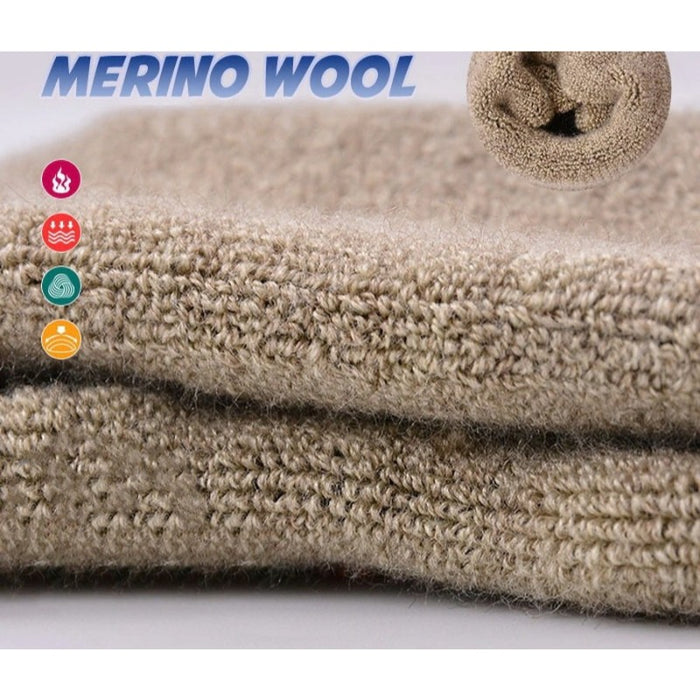 Merino Wool Thermal Warm Socks For Men And Women