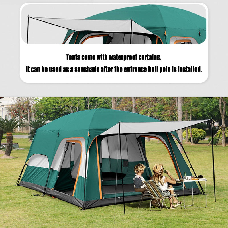 Outdoor Family Camping Large Tent