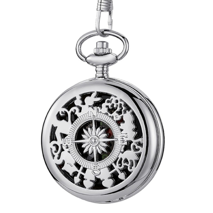 Engrave Pocket Watch Compass