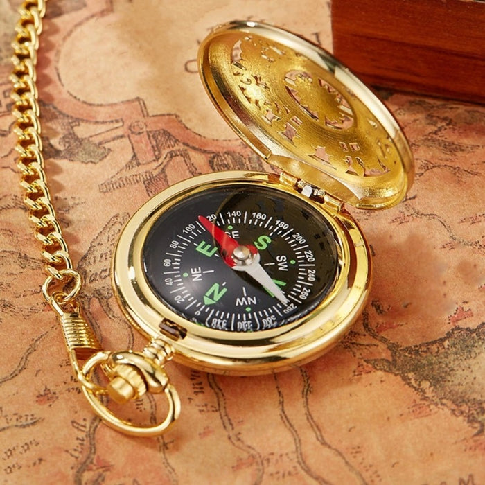 Engrave Pocket Watch Compass