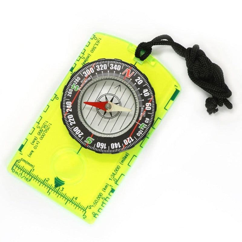 Drawing Scale Compass Folding Map Ruler