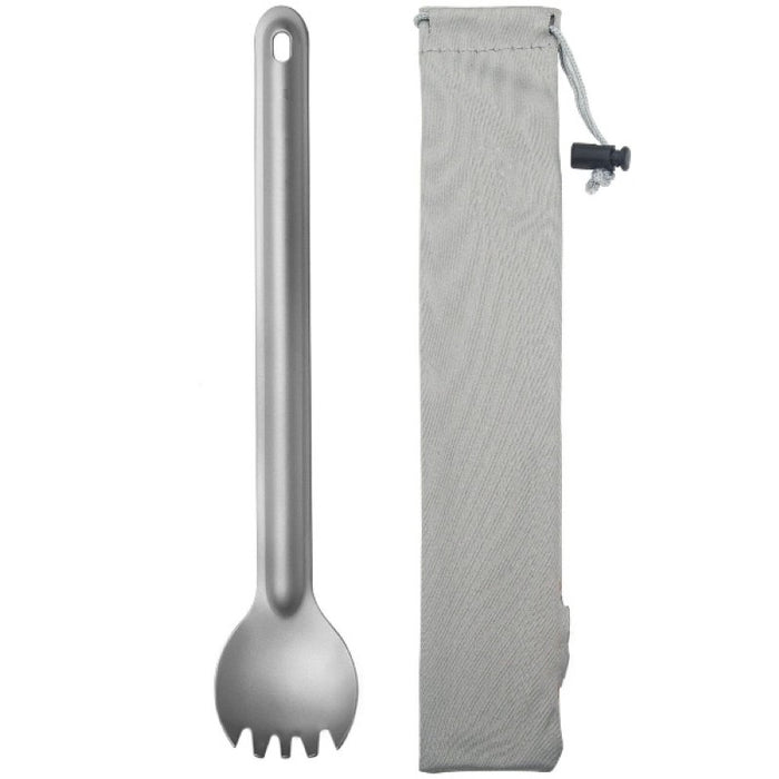 Titanium Spork Long Handle Spoon
