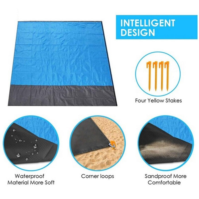 Folding Waterproof Pocket Beach Camping Mat