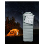 Gray Two Season Camping Sleeping Bag
