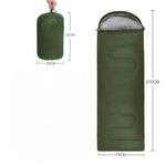 Solid Color Sleeping Bag For Outdoor Traveling