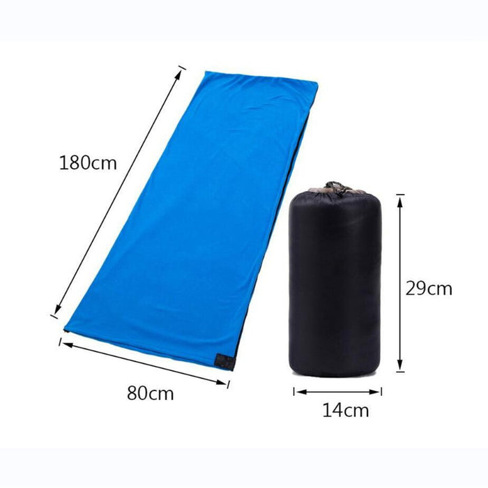 Polar Fleece Sleeping Bag Liners For Outdoor Camp