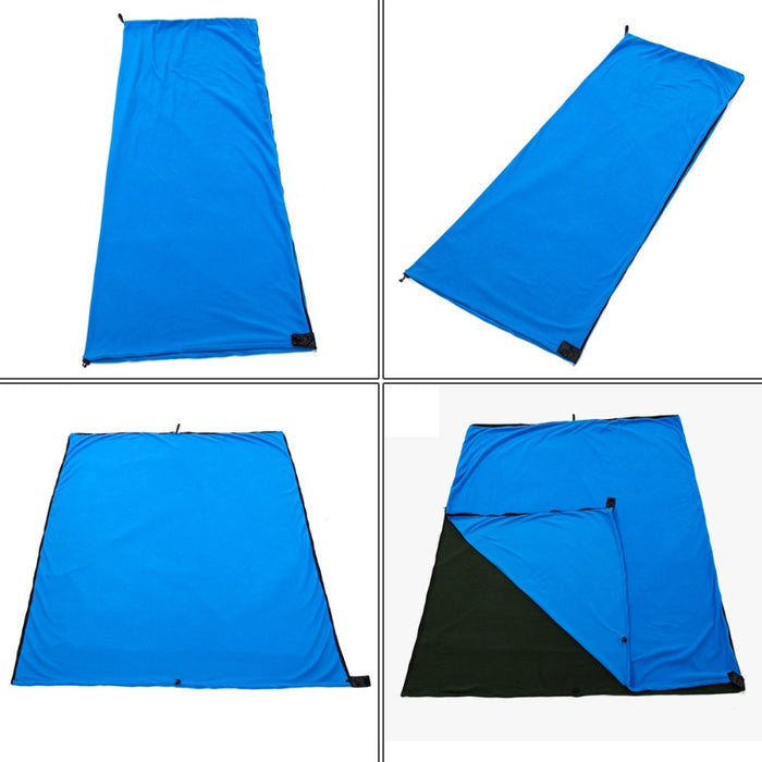 Polar Fleece Sleeping Bag Liners For Outdoor Camp