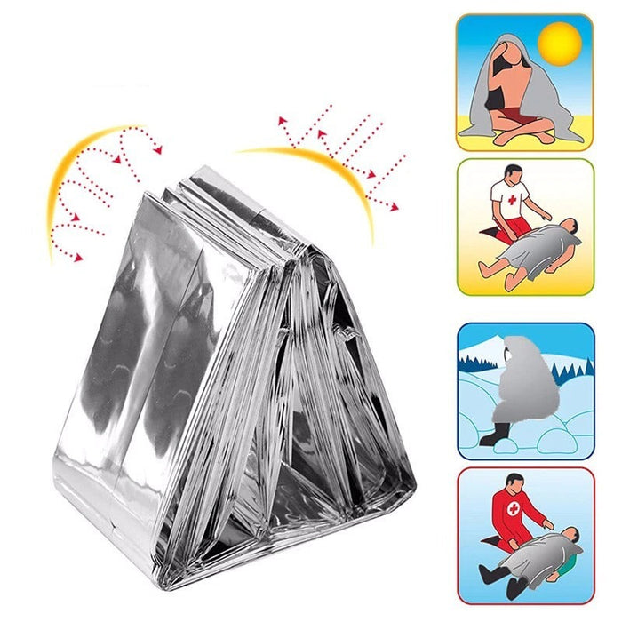 Portable Folding Warm Emergency Blanket