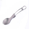 Titanium Two In One Spoon For Camping And Picnic